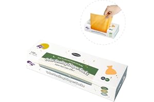 Deefre Odor Sealing Disposable Diaper Bags M/150 Count Diaper Sacks Scented Diaper Trash Bags Large Capacity Diaper Disposal or Pet Waste Bags [Color:Orange]