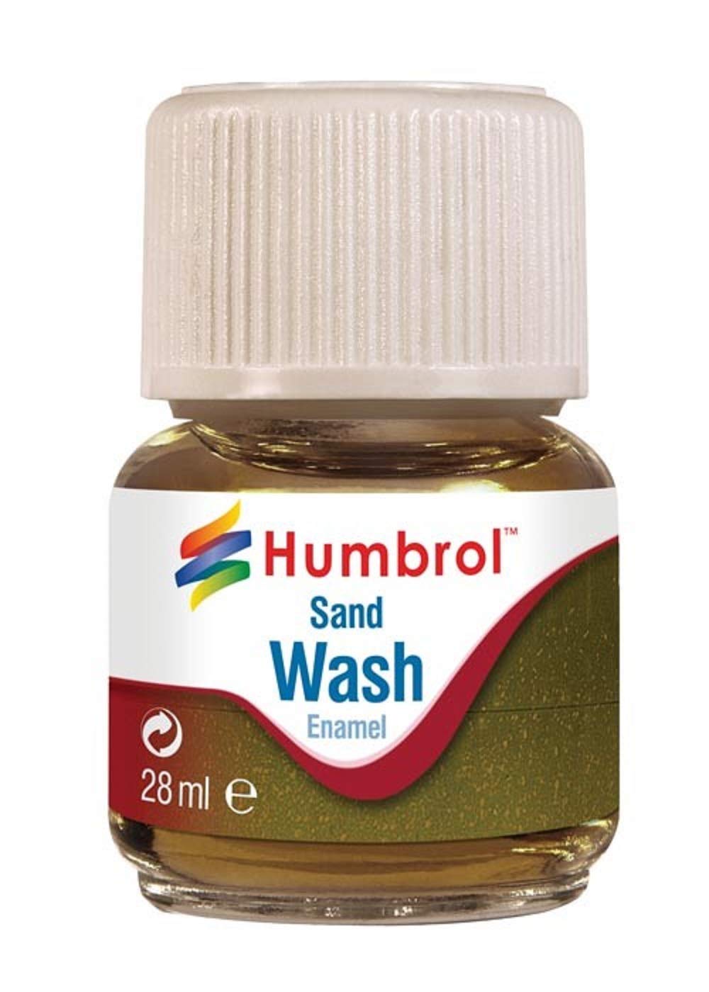 Humbrol AV0207 Enamel Wash modellers washes effect Sand 28ml