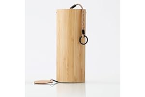 Qsanpel Wind Chime Meditation Bamboo Wind Chimes Sound Tool for Healing Sound Bath Gift for Sound Therapy Zen Wind Chime Yoga C Chord Spring