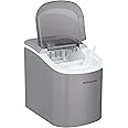 Frigidaire Ice Maker EFIC189, Countertop Ice Maker with Transparent Window, Bullet Ice Maker, 26 lbs. Capacity per day, Small