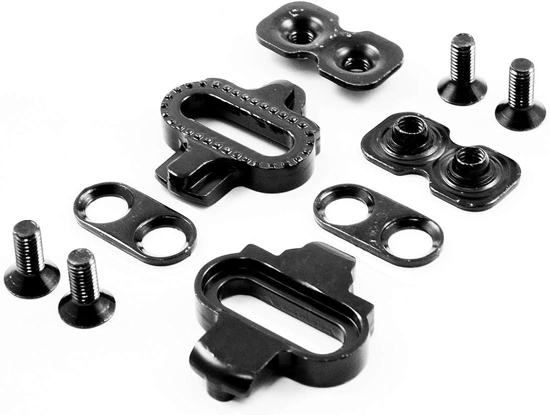  | Marque Bike Cleats Compatible with Shimano SPD - Cleat Set for Indoor Cycling, Outdoor Road Cycling, Mountain Biking, Designed for Women and Men Spinning Clipless Cycle Shoe Black | Cycling