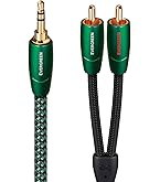 Amazon.com: AudioQuest Tower 3.5mm to RCA Cable (Black) - 1.9ft