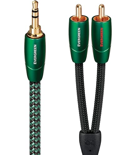 Amazon.com: AudioQuest 1m Big Sur 3.5mm - 2xRCA Audio Cable
