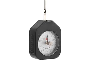 Mxzzand Dial Tension Gauge Tension Meter Gauge Gram Tension Meter Double Needle Switch Measuring Dynamometer 50g for Testing