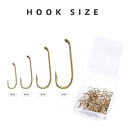 SF #14 Standard Wet and Nymph Hooks with Pproat