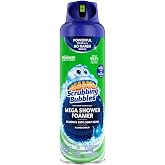 Scrubbing Bubbles Mega Shower Foamer Aerosol, Rainshower, 20 oz