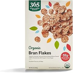 365 by Whole Foods Market, Organic Bran Flakes Cereal, 15 Ounce