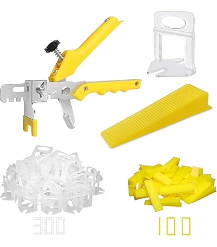 Hordion 50 Pcs Horseshoe Shim Tile Spacers 1/4 Inch, U Shape - View #4