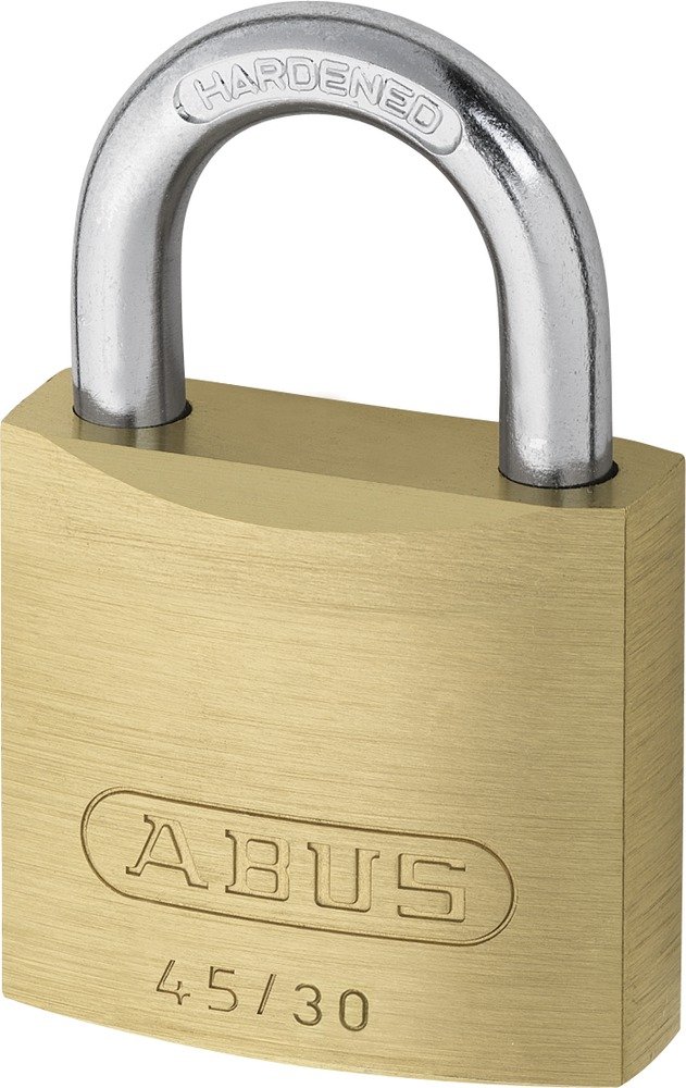ABUS ABVS11821 Brass Padlock, 45mm, Set of 2