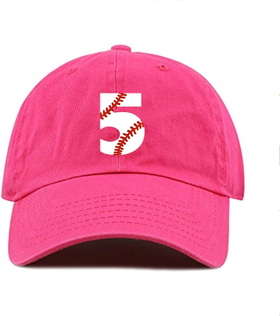 pink toddler baseball cap