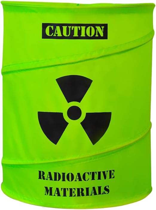 Amazon Com 2po Neon Green Toxic Barrel Pop Up Laundry Bin Home Kitchen