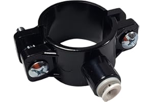 Metpure Water Drain Saddle Valve 3/8" for Under-Sink Reverse Osmosis System