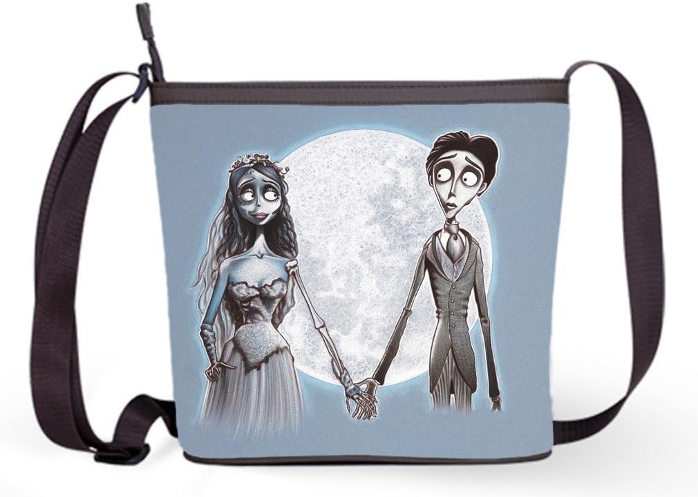 Fashion Casual and Popular Female Sling Bag Crossbody Bag Shoulder Bag with Corps Bride Print