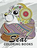 Seal Coloring Book: Unique Animal Coloring Book Easy, Fun, Beautiful Coloring Pages for Adults and Grown-up by Kodomo Publishing