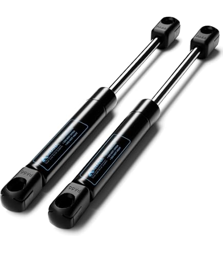 2-Pack 40lb Gas Struts – C16-09322, 10" Extended Length With Spike (Unbranded) 4 thumbnail image