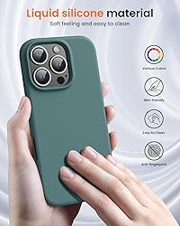 OuXul Designed for iPhone 16 Pro Case,Shockproof