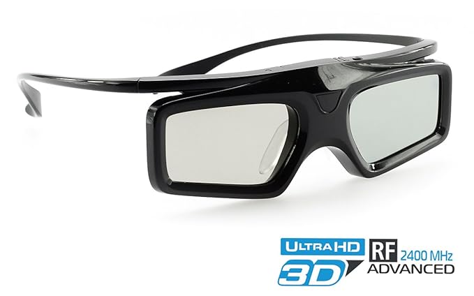 Hi-SHOCK® Advanced RF 3D Brille Power Light | Funk 3D-Brille für Hi-Shock® 3D-RF Advanced Kit für Optoma RF Beamer / Projekto