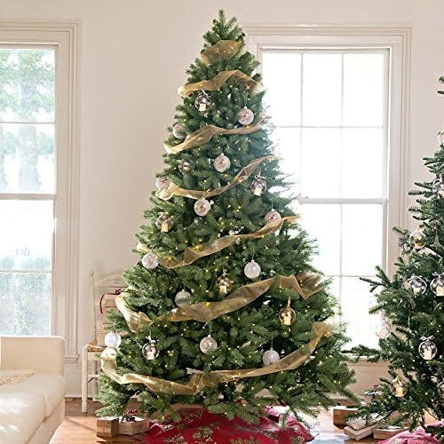 Kaemingk Everlands Artificial Christmas Tree Balsam Fir, Pine PVC Spruce Metal Fir Xmas Tips Realistic Traditional Natural Green 6ft (180cm)