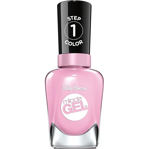 Amazon.com: Sally Hansen Miracle Gel Nail Polish, Shade Pink