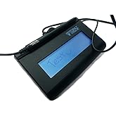 Topaz T-LBK462-BSB-R SignatureGem 1X5 Backlit LCD Signature Capture Pad - USB/Virtual Serial.