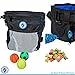 Grab ‘n Go Dog Training Bag & Clicker, 4 Handy Pockets, Fits Smart Phone, Poop Bag Dispenser, Black