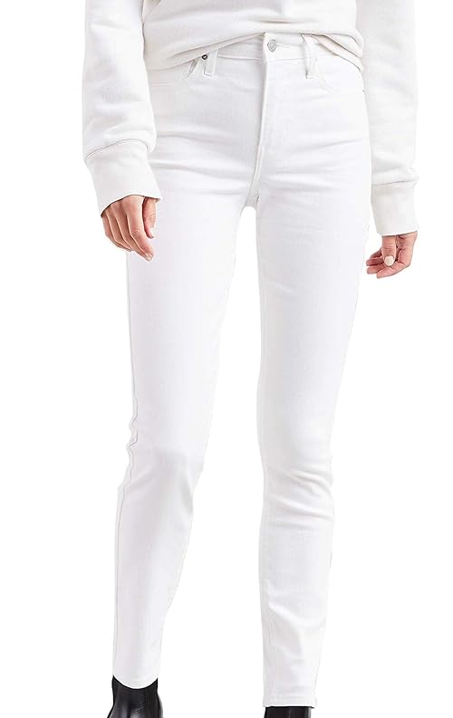 Levi's Women's 721 High Rise Skinny Jeans, Soft Clean White, 30 (US 10) S