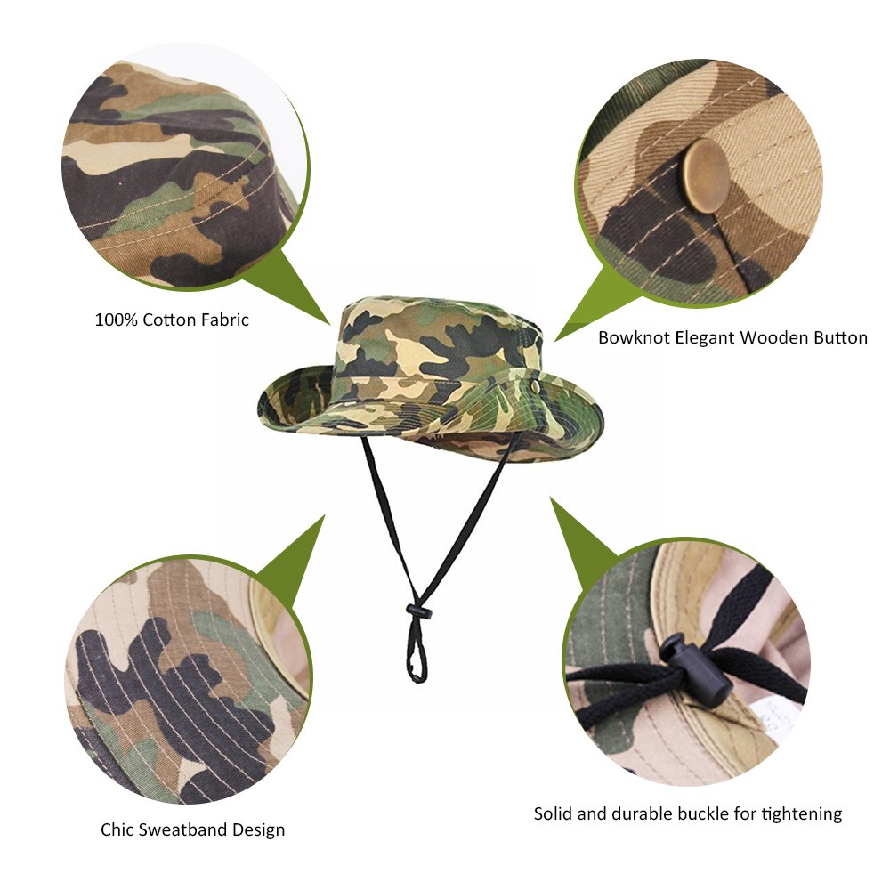 Baby camo boonie hat Clearance