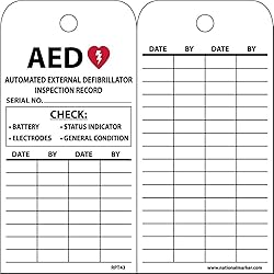 NMC AED Automated External Defibrillator Inspection