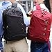 KINGSLONG 15.6 inch Laptop Backpack for Women, Stylish Buttons Decor Daypack Fit 17 inch Notebook, Water Resistant Computer Notebook Bag with USB Charging Port for Travel College Work Gifts