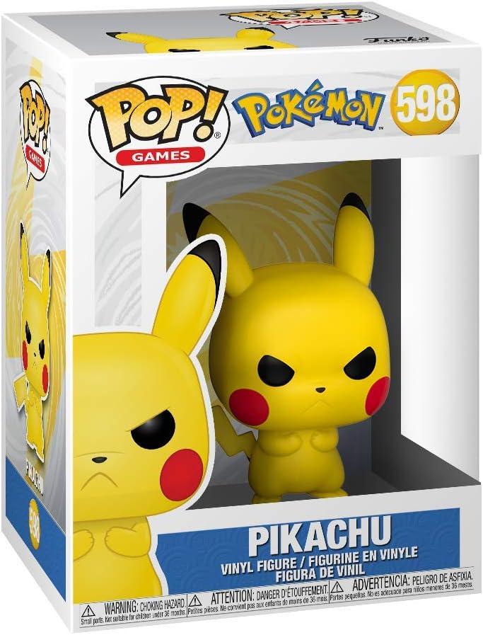 Funko Pop! Games: Pokemon, Grumpy Pikachu, Collectable Vinyl Figure, Gift Idea, Official Merchandise, Toys for Kids & Adults - Image 3