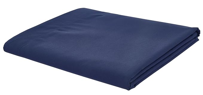 title=Lenzuolo, Colore Blu, Letto singolo