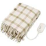 KOIZUMI(コイズミ) 【腕がだせるスリット付き 腰にも巻けるボタン付き】 電気肩・ひざ掛け KDH-5057