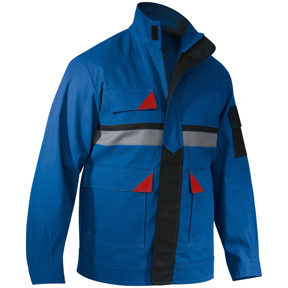 Kubler 16165881-4650-56 Size 56 "Classiq Brand X" Protect Jacket - Cornflower Blue/Red