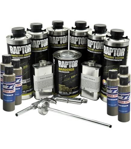 Amazon.com: Raptor Truck Bed Liner Kit with Colored WWII Olive