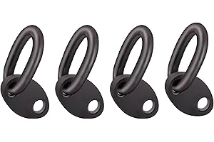 joytrace 7100 Lifting Bracket Set for Use with Load Levelers and Lifting Slings - 5,500 lb Capacity Engine Lift Bracket Kit (4 Sets, Black)