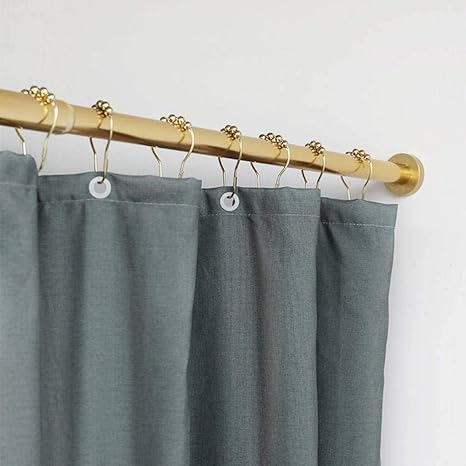 No Drilling Tension Curtain Rod Metal Shower Curtain Rod No Rust