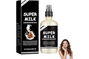 Nourish Milk Conditioning Hair Primer, Super Milk Hair Conditioner Spray, Softening Moisturizing Nourishing Smooth Hair Care 