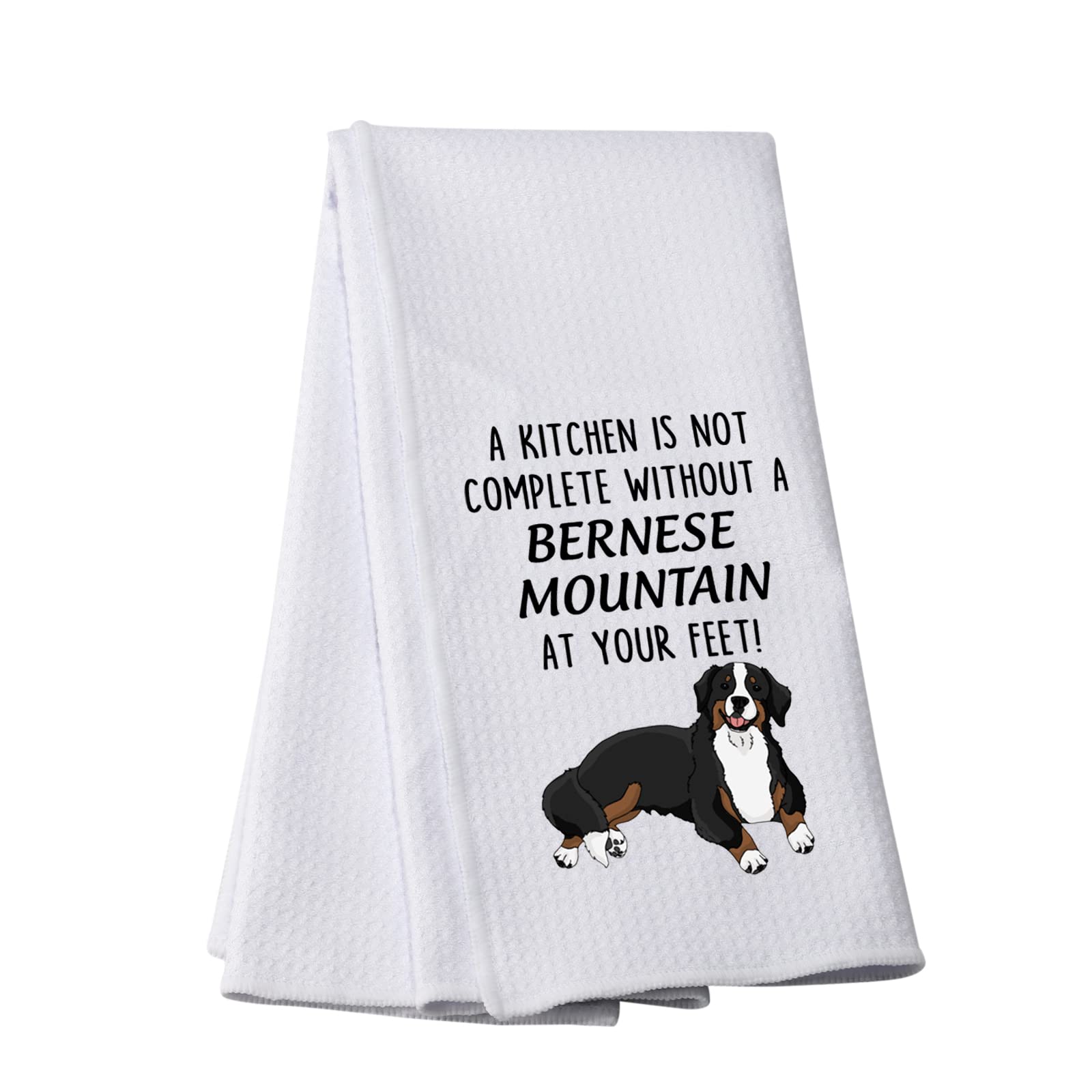 Bernese Kitchen Towel A Kitchen is Not Complete Without A Bernese Mountain Kitchen Towel Bernese Lover Gift (A BERNESE MOUNTAIN -t)