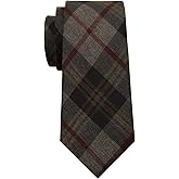 Mantieqingway Mens Ties 2.36" Cotton Skinny Ties for Men Wedding Party Solid Color Necktie