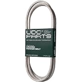 UDC Parts M144044 Drive Belt, 91.02" x 1/2" | Fits X300 LT160 LT180 LT150 LT190 LT170 X304 X320 X380 X390 X310 X324 X340 X360 / Aramid Cord