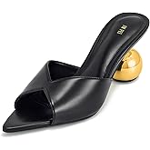 JW PEI Women's Ellie Sphere Heel Mules