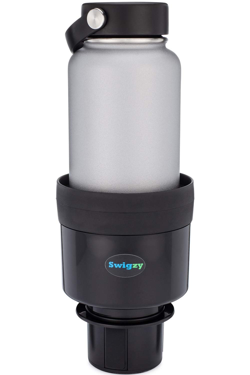 40 Oz Water Bottle That Fits In Cup Holder Swigzy Car Cup Holder Expander Adapter with Adjustable Base - Rubber