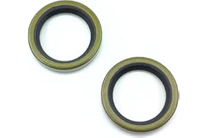 Nimiah Replacement New 35319 CRANKSHAFT Oil Seal fit for Tecumseh 35319 HM100 HM70 HM80 HM85 HM90 HMSK085 HMSK100 HMSK105 HMSK110 HMSK80 HMSK90(2 Pack)