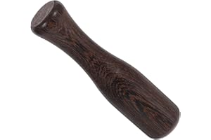 HIAKDOFT Wooden Sauerkraut Pounder Fermentation Tamper Made of Chicken Wing Wood for Pickled Vegetables Press and Fermentatio