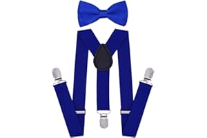 CINNY STORE Cinny Suspender Set with Bow Tie for Kids