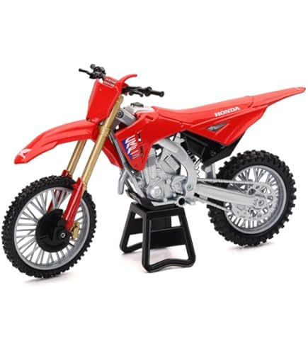 Amazon.com: New-Ray NewRay 1: 12 Motorcycles - Honda CRF450R (Red