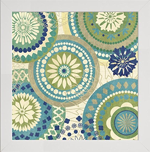 Frame Company Watson Range Floral Mix I by Veronique Charron, Photo Frame - 8 x 8 Inches, White