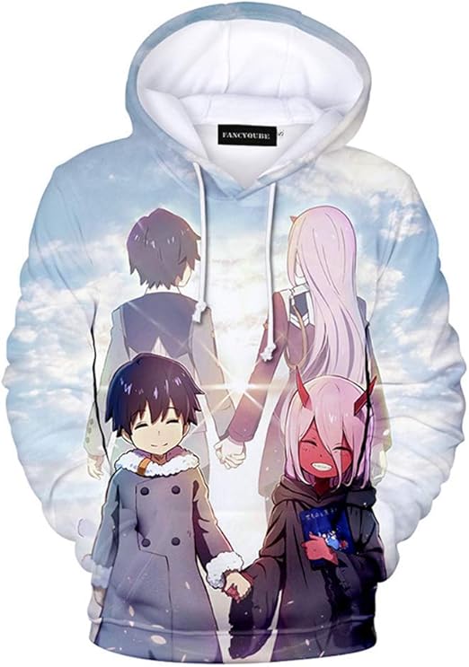 darling in the franxx zero two hoodie