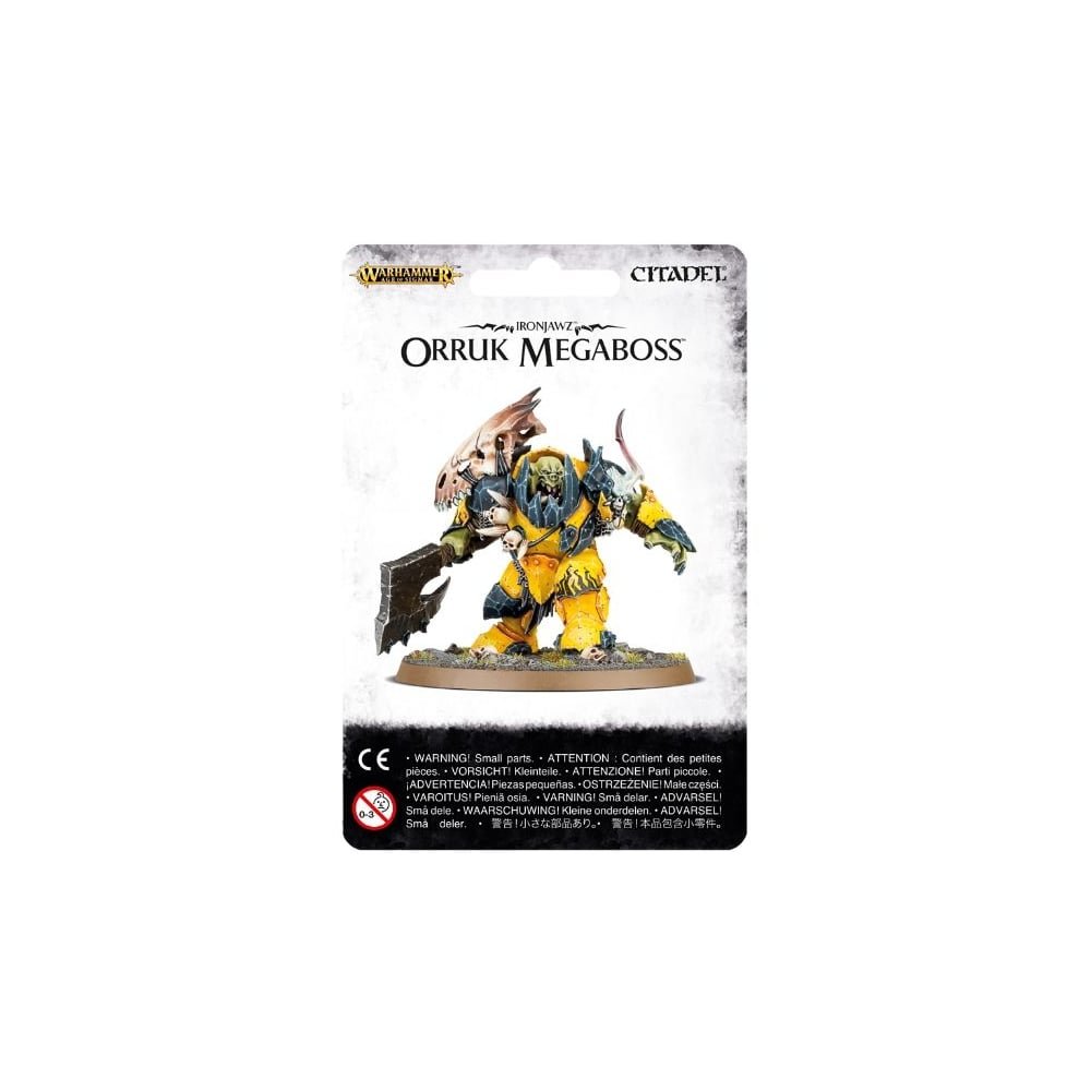 GAMES WORKSHOP 99070209003 Ironjawz Orruk Megaboss Tabletop and Miniature Gaming