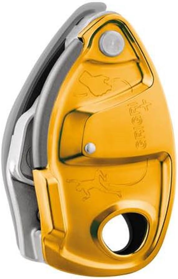 PETZL - GRIGRI +, Belay Device with Assisted Braking, Orange : Sports & Outdoors